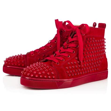 louis vuitton red boots